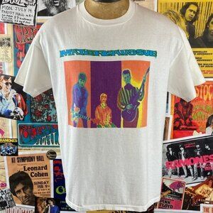 1990s Material Issue Destination Universe World Tour Rock Band Graphic Fan Tee